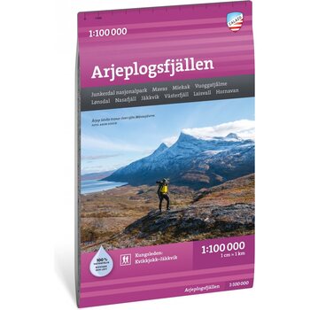 Calazo Arjeplogsfjällen 1:100 000