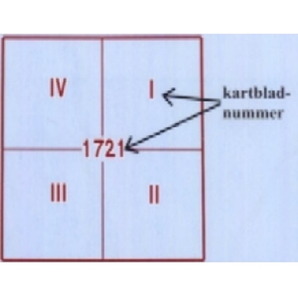 Norway 2034 IV, Skoganvarre, 1:50 000  English