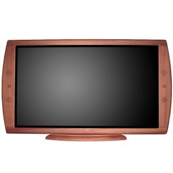 Swedx 46 inch wooden Wide HDTV with DVI port