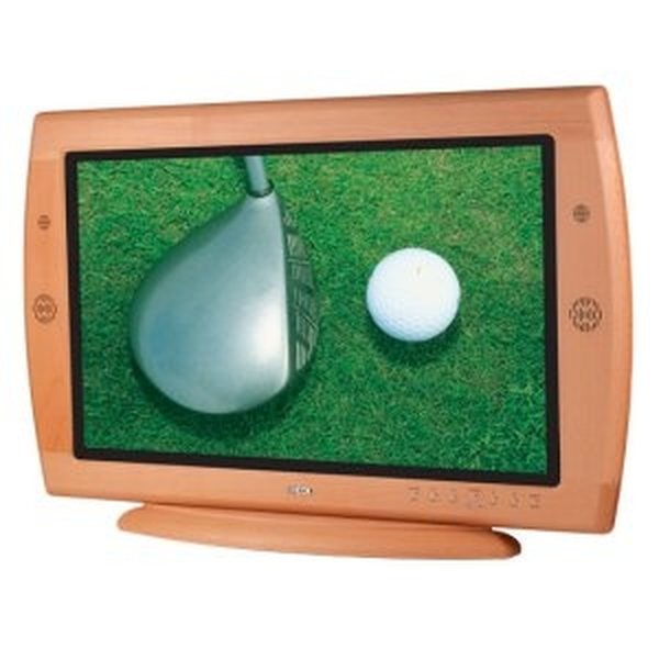 Swedx 32 inch wooden Wide HDTV with DVI port