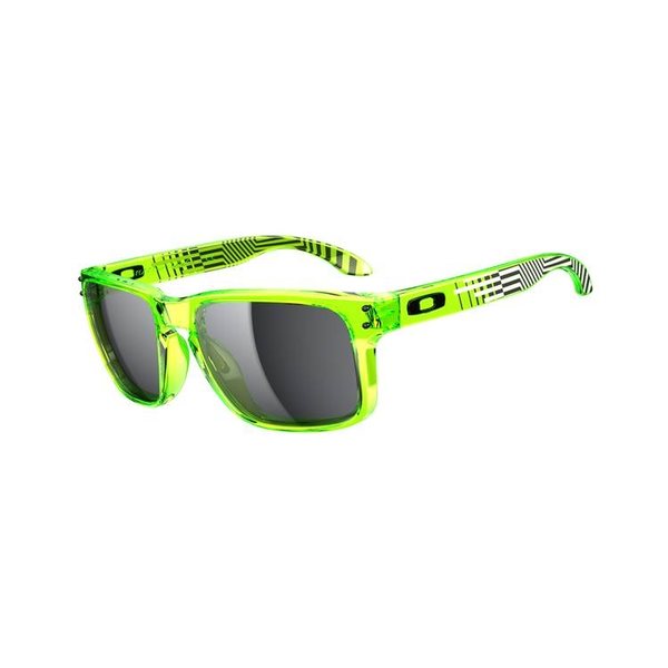 Oakley Holbrook, Sulphur/Black Iridium