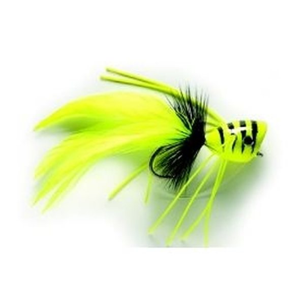 Fulling Mill Popper Chartreuse pike fly