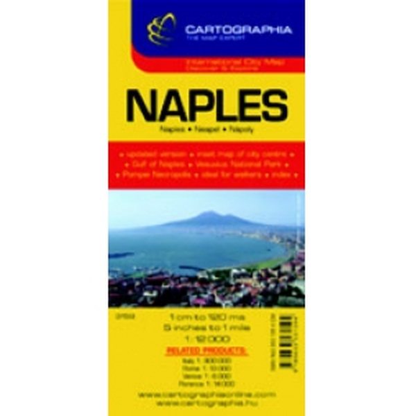 Napoli, kaupunkikartta, 1:12 000, Cartographia