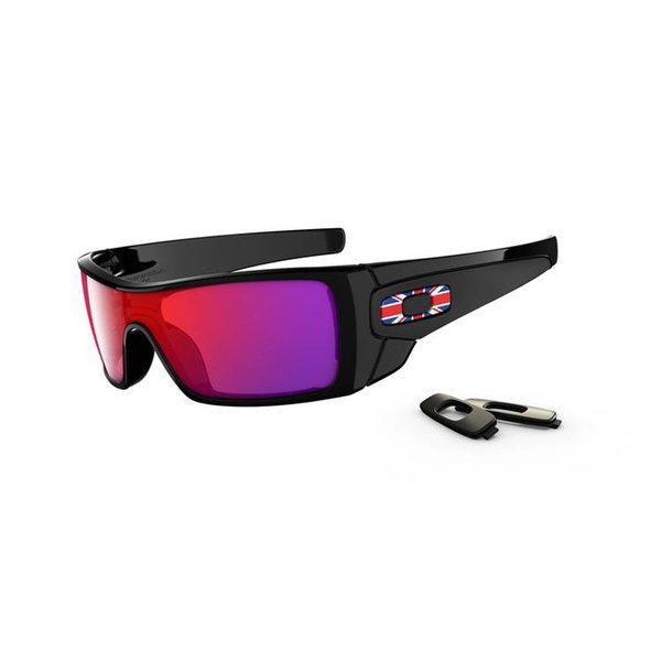 Oakley Batwolf, UK, Polished Black w/+ Red Irid