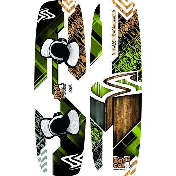 Flyboards Flyradical 2012 with bindings