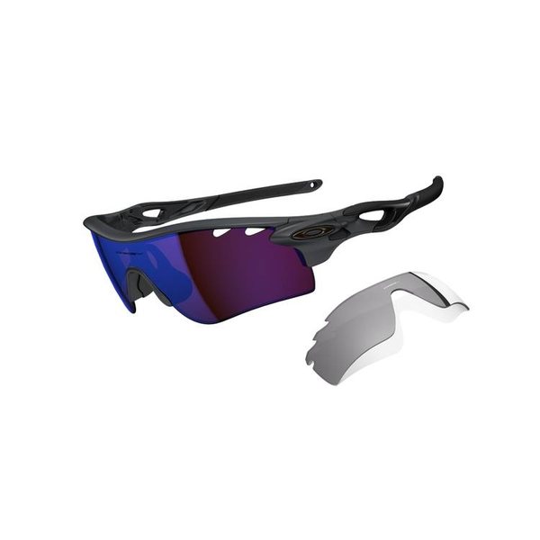 Oakley Radarlock, Path, Matte Heather Grey/G30 Iridium Vented & Grey Vented