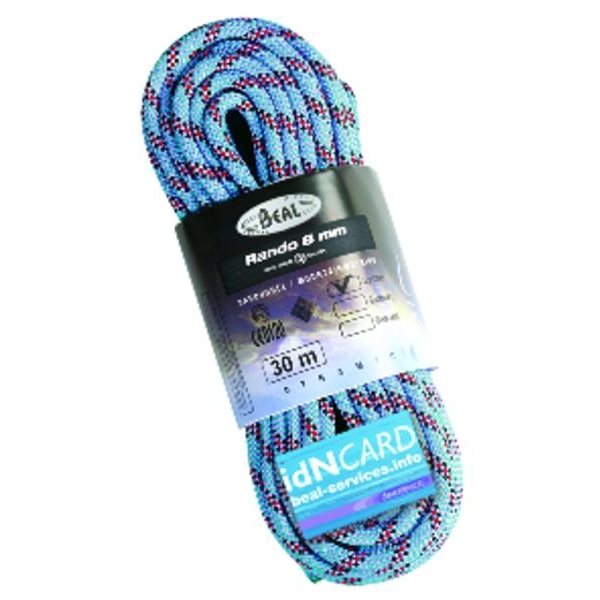 Beal Rando 8mm GD rope, 30m Golden Dry