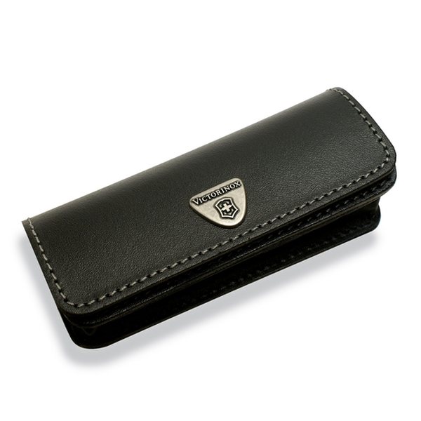 Victorinox Leather Pouch black 111mm SwissTool Plus (4.0833.LH)