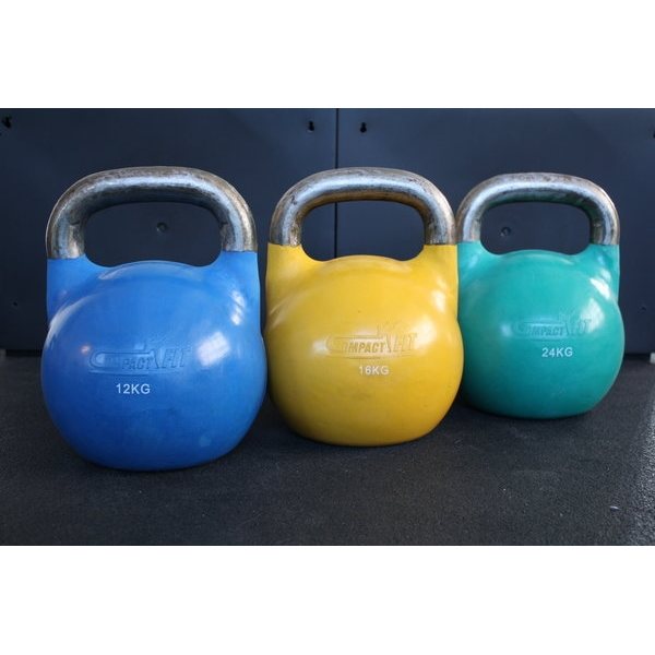 Compactfit Kettlebell Rubber 8kg
