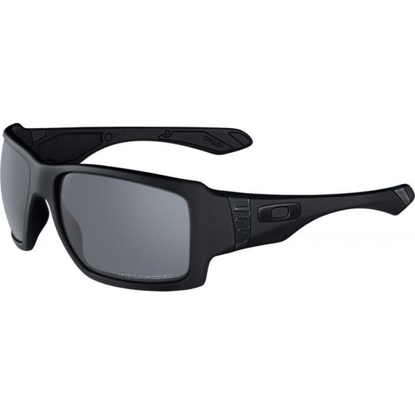 Oakley Big Taco, Matte Black, Grey Polarized