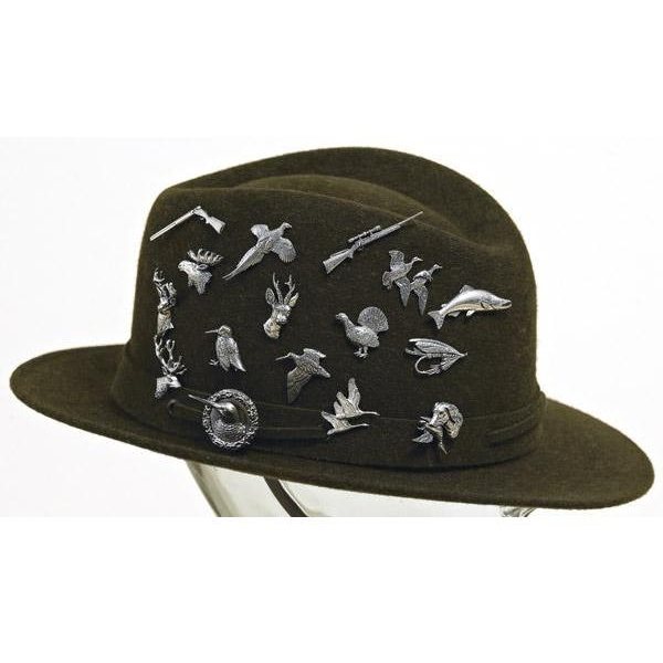Capercaillie hat pin