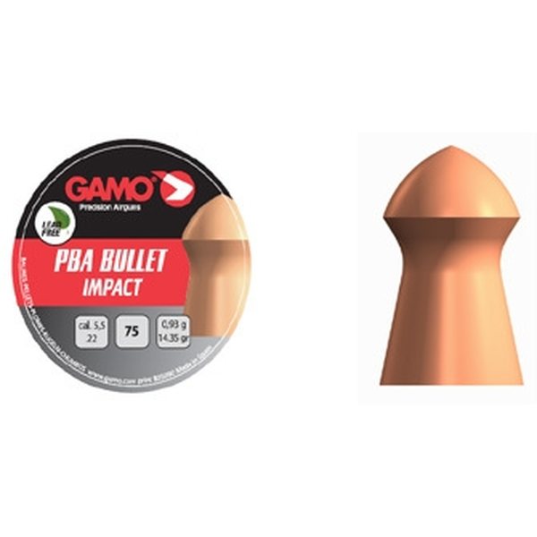 Gamo PBA bullet 4,5mm, 125pcs