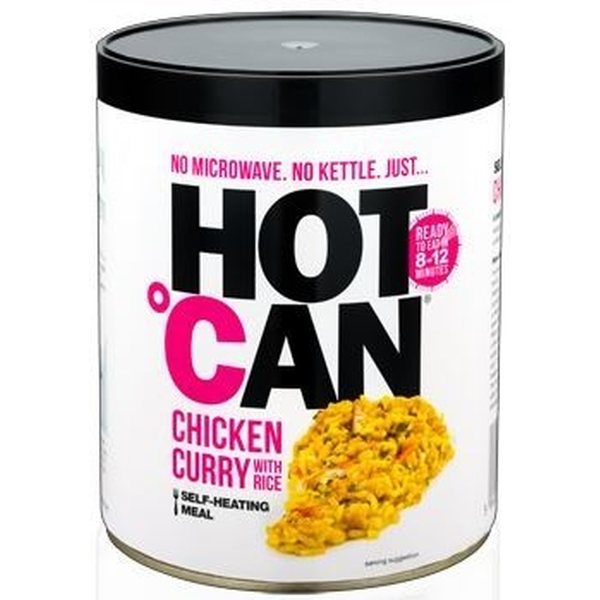 Hotcan Chicken Curry with Rice - Kanaa ja riisiä currykastikkeessa