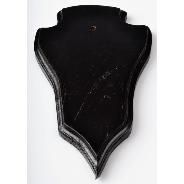 Buck Trophy plate 22x13cm, Dark