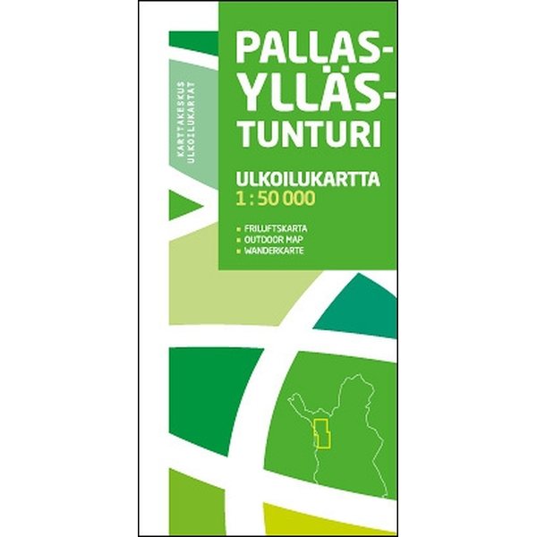 Pallas-Yllästunturi, 1:50000, 2010