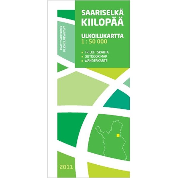 Saariselkä-Kiilopää, 1:50000, 2011