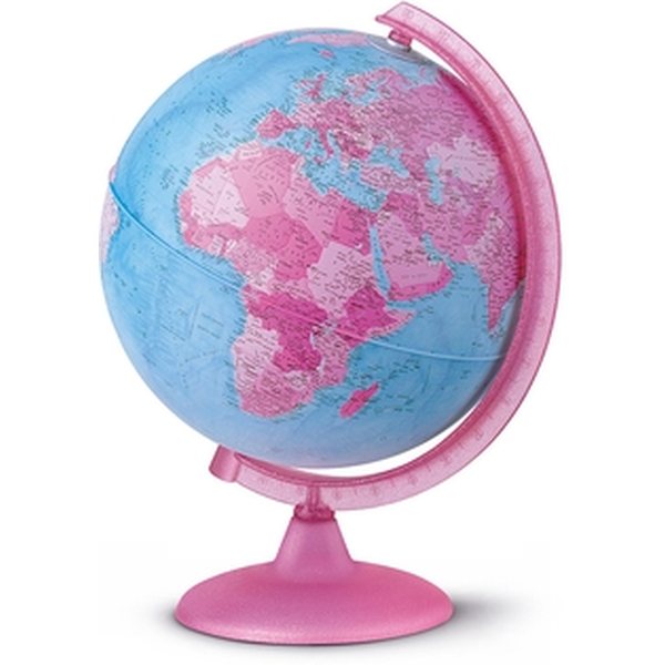 Children's Globe Pink, 25 cm, Finnish