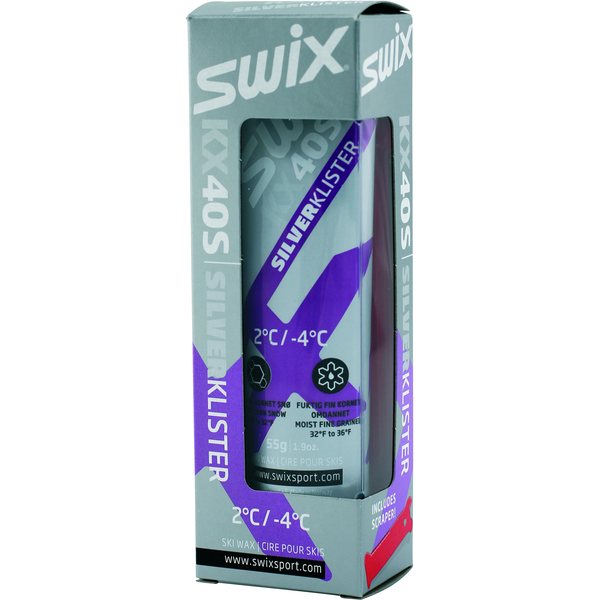 Swix KX40S Silver Liisteri, -4°C / 2°C, 55g
