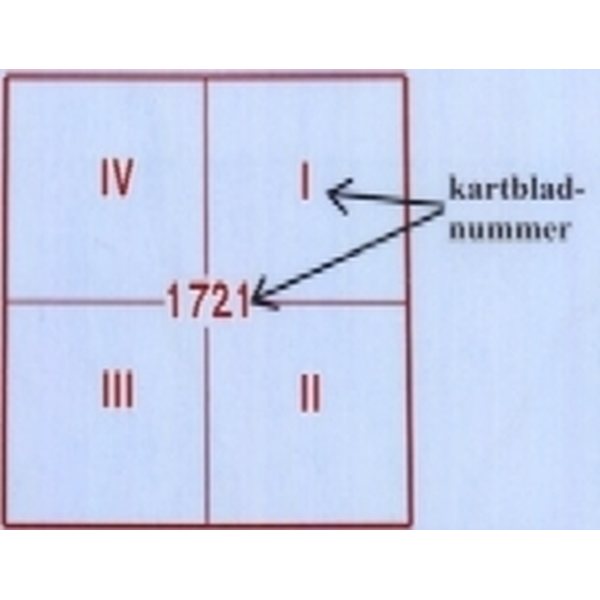 Norja 1633 IV, Skibotn, 1:50 000, topografinen kartta