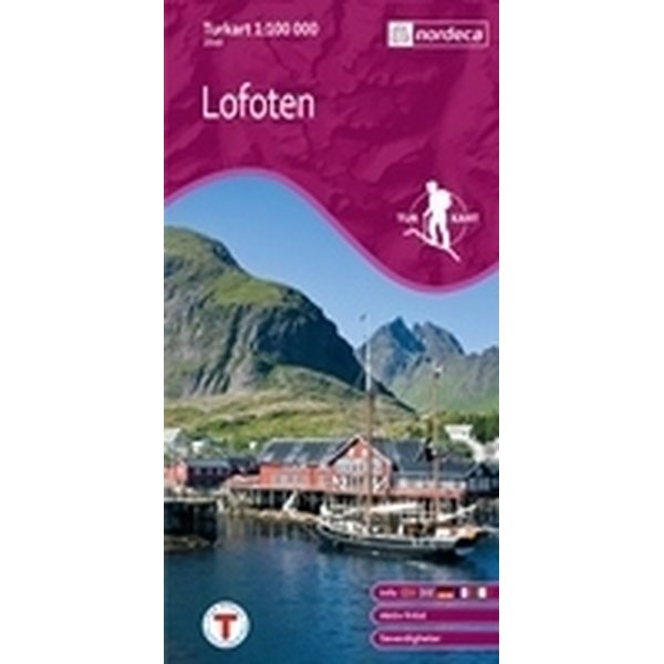 Norja/Lofootit, 1:100 000 matkailukartta SK254