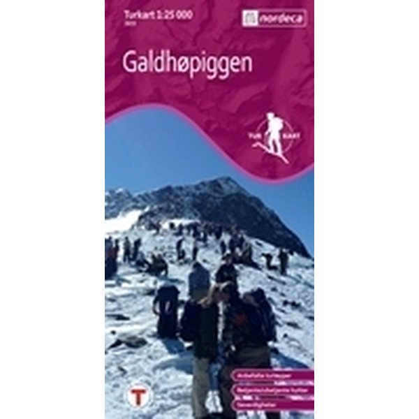 Norway/Galdhoppiggen 1:25 000 Travel Map SK2655