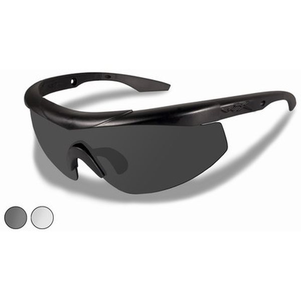 Wiley X TALON Smoke/Clear Matte Black Frame