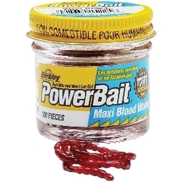 Berkley Power Bait Blood Worm Micro