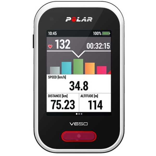 polar v650 power meter