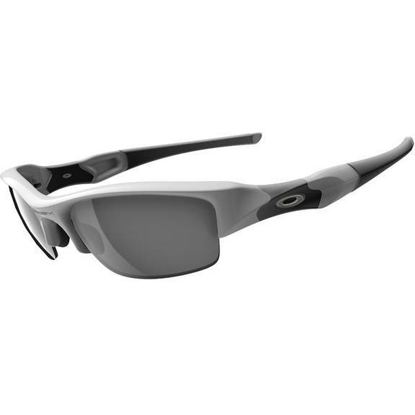 Oakley Flak Jacket Polished White w/Black Iridium