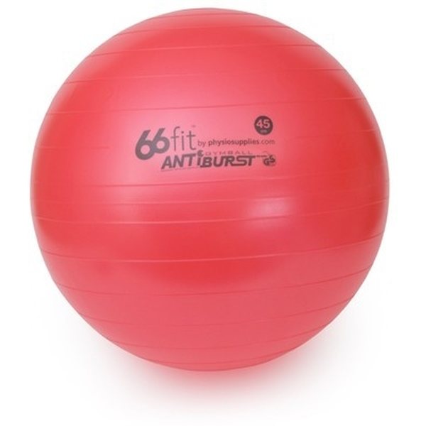 66fit Gym Ball 45cm with Pump & DVD