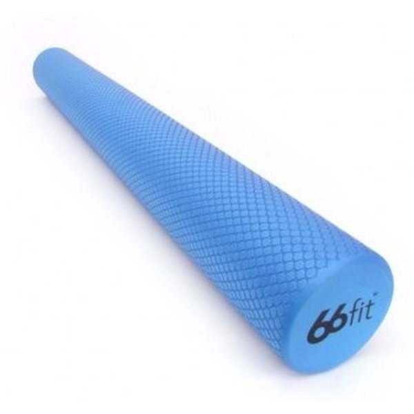 66fit Eva Foam Roller - Light Blue - 10cm x 90cm - Victor Sports