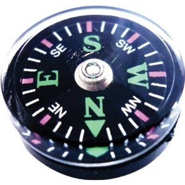 Bushcraft Button Compass