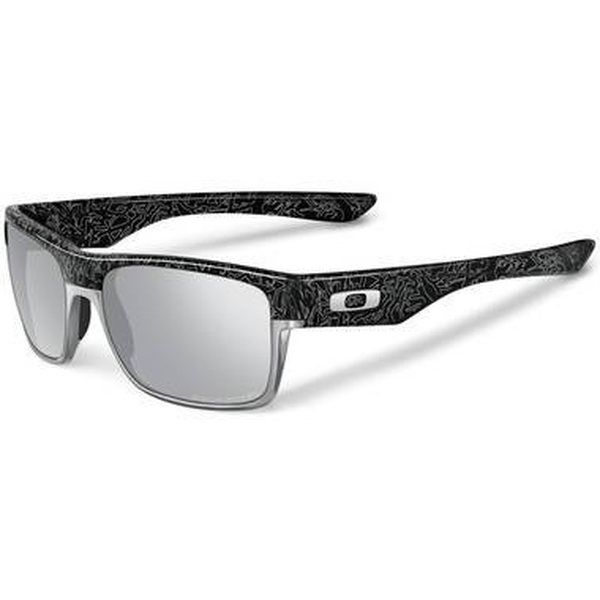 Oakley TwoFace Polished Blk ChrmGhstTxt w Chrome Irdium Polarized Varuste English