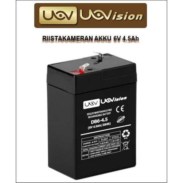 Uovision Battery 6V 4.5Ah
