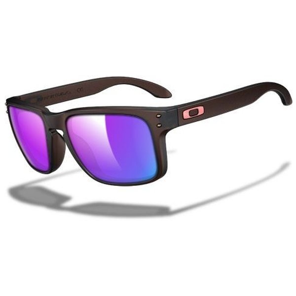 Oakley Custom Holbrook, Matte Rootbeer/Violet Iridium | Oakley Holbrook  Sunglasses  English