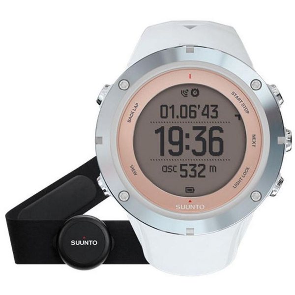 Suunto Ambit3 Sports Sapphire White HR (with heart rate belt)