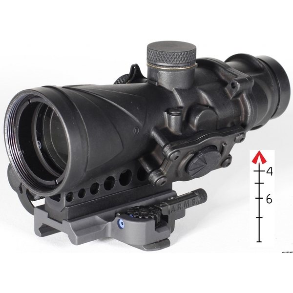 Browe 4x32 Combat Optic (BCO) w/ 7.62x39 Chevron Reticle