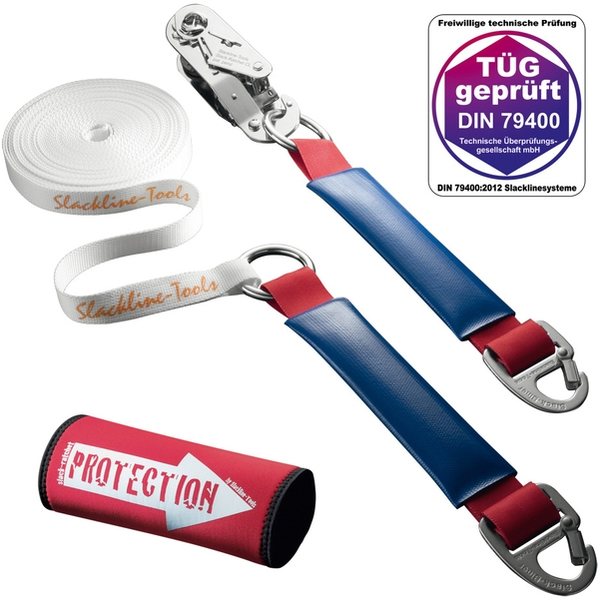 Slackline 10m School 'n Slack kit CLASSIC