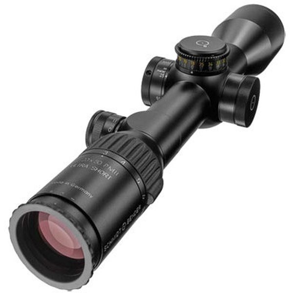 Schmidt & Bender 3‐20x50 PMII Ultra Short P4f