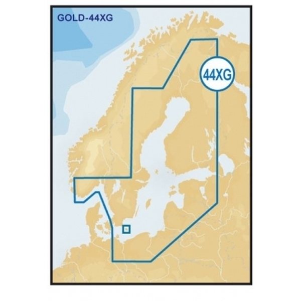 Navionics Gold 44XG Map | Electronic maps  English