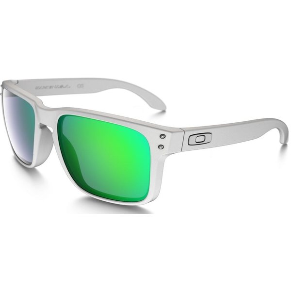 Oakley Holbrook,Custom Matte White w/ Emerald Irid. Polarized | Oakley  Holbrook Sunglasses  English