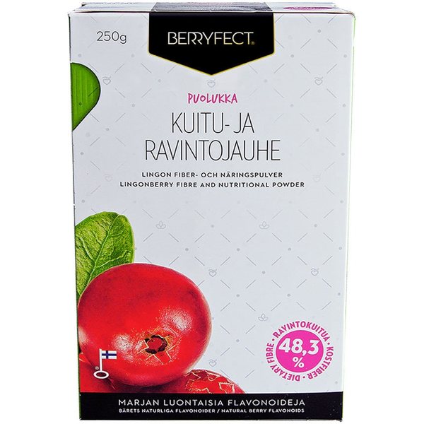Berryfect Lingonberry fibrepowder 250g