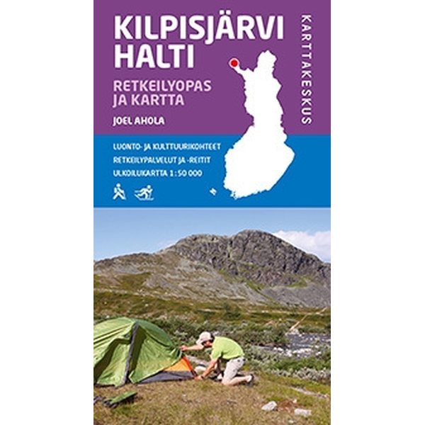 Kilpisjärvi Halti Retkeilyopas ja kartta | Matkaopas ja kartta -yhdistelmät  
