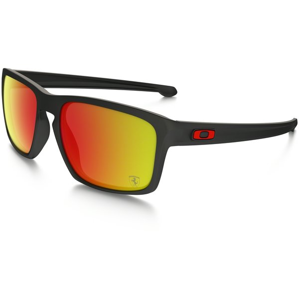 Oakley Sliver, Ferrari Collection, Matte Balck w/ Ruby Iridium