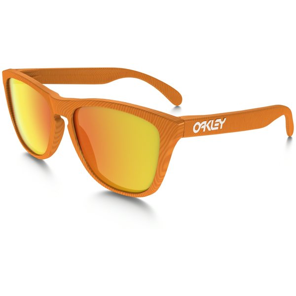 Oakley Frogskins, Fingerprint Collection, Atomic Orange w/ Fire Iridium