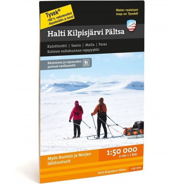 Calazo Halti Kilpisjärvi Pältsa, 1:50 000, 2017