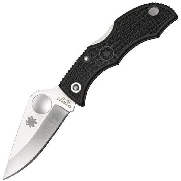 Spyderco Ladybug 3, Black FRN Handle, Clip-Point Plain