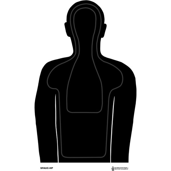 Law Enforcement Targets US Army High Percentage Shot Target