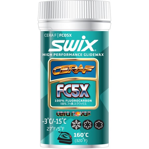 Swix FC5X Cera F powder -3°C/-15°C, 30g