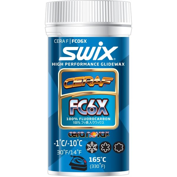 Swix FC6X Cera F powder  -1°C /-10°C, 30g